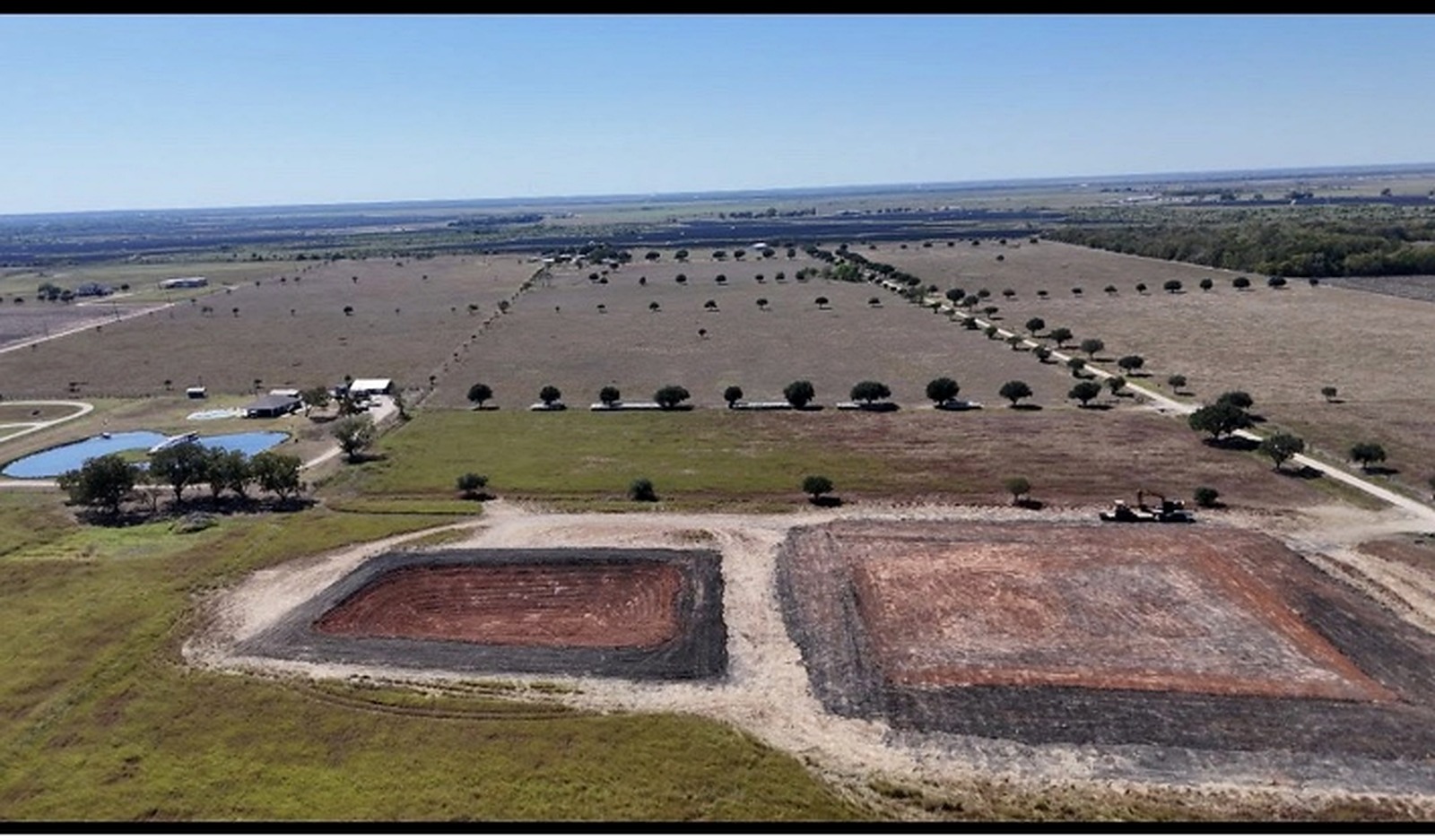 GSI pad construction and site preparation work